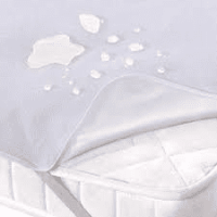 Cotton Terry Waterproof Mattress Protector Washable Mattress Pad Cover
