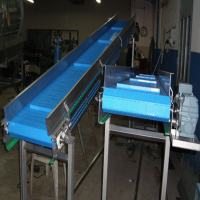 Hinged Steel Belt Incline Conveyor