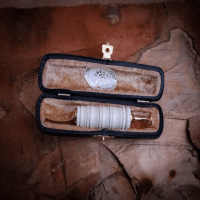 Special Hand Crafted Tamper Meerschaum With Leather Box