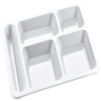 Plate With Compartments