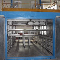 Box Type Wet And Powder Paint Curing Ovens