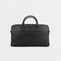 Genuine Leather Black Briefcase