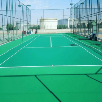 Acrylic emulsion-based, water-based, breathable, highly resistant to external conditions, tennis court paint