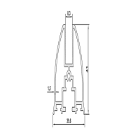 Aluminum Glass Balcony Profiles