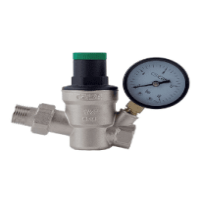 1/2' WATER PRESSURE REDUCER With Union and Manometer