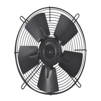 AC Axial Fan 1400 Devir Fan Motoru