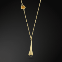 AMETIST GOLD NECKLACE-20