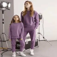 Mother - Daughter Yarn Tracksuit Set