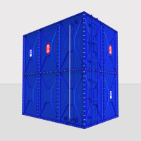 PRISMATIC MODULAR SPECIAL COATED WATER TANKS