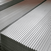 Roller galvanized sheet