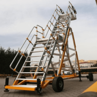 Mobile Cantilever Work Platform and Rolling Stairs