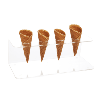 Plexi Cone Stand Square