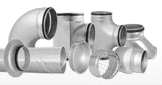 Spiral Clamped Round Ventilation Ducts and Fittings