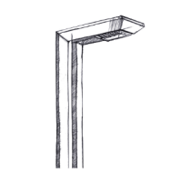 Modern Lighting Poles