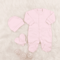 Pink Plain Blank Embroidery Rompers Newborn Plain Baby Girl Rompers Plain Plain Embroidery Embroidery Rompers