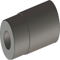 In the extrusion process, the core that supports the billet and is placed inside the barrel