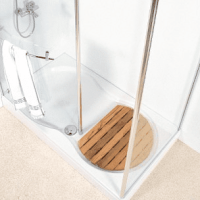 160 x 90 x 6.5 Walk-in Rectangular Bathroom Shower Trays