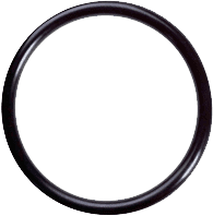 O-ring, round (O-shaped) section elastomer used as a mechanical seal