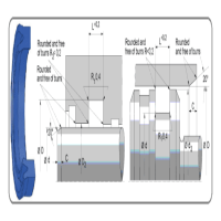 Hydraulic Piston-Throat Sealing Elements