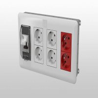 Wall Mounted Modular Surface Mounted Socket and Busbar Solutions