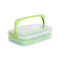 Cold and Hot Food Storage Container Transport Set