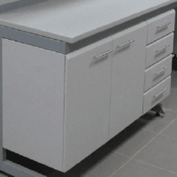 Laboratory Lower Bench Steel Cabinets