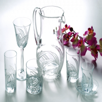 37 PIECE GLASS SET