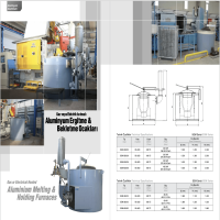 Gas & Electric Heated Crucible Type Melting and Holding Furnaces