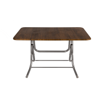 Rectangle Foldable Brown Table