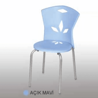 Açık Mavi Sandalye