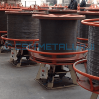 Hot Dip Wire Galvanizing Lines With Turntable And Dancer Controlled Uncoiler