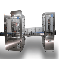 AUTOMATIC 8 LIQUID FILLING AND SEALING MACHINE