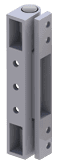 90 mm PVCu Door Butt Hinge