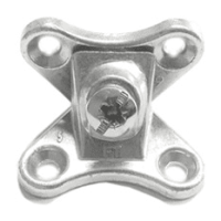 Cabinet Corner Bracket Butterfly Shape Fitting Zamak