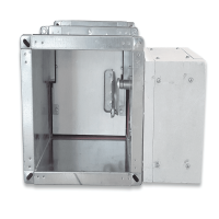 Single Blade Motorized Smoke Control Damper