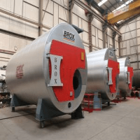 Flame - Smoke Tube Passage Steam Boilers