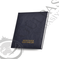 DOCUMENT REGISTRATION - 100 SHEETS - FAUX LEATHER Bound