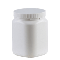 1 L Square Plastic Jar Bottle