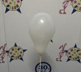 6' WHITE OUTDOOR DECORATION BALLOON