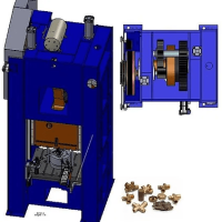 H Type Gearbox Eccentric Press