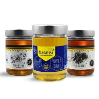 Triple Jar Honey (Pine Honey, Flower Honey, Highland Honey)