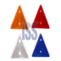 White Background Triangle Reflector