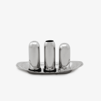 Stainless Steel Industrial Salt Shaker Set