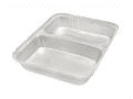 Aluminum 2-Compartment Container