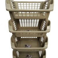 PLASTIC BASKET SHELF