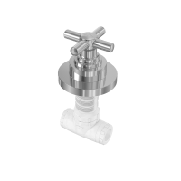 3/4' Concealed Intermediate Shut-off Valve ABS Plus