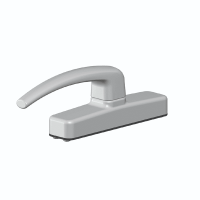 Aluminum Window Handle - PVC- PVC Channel Aluminum