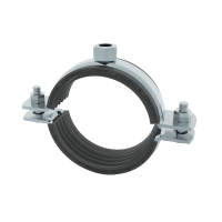 Pipe Clamp with Rubber Profile