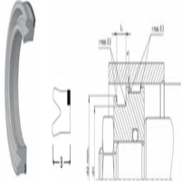 İs14 Pıston U-Cup (Wıth Support Rıng) Hydraulıc Pıston Sealıng Elements