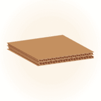 Double-wall board Corrugated Cardboard